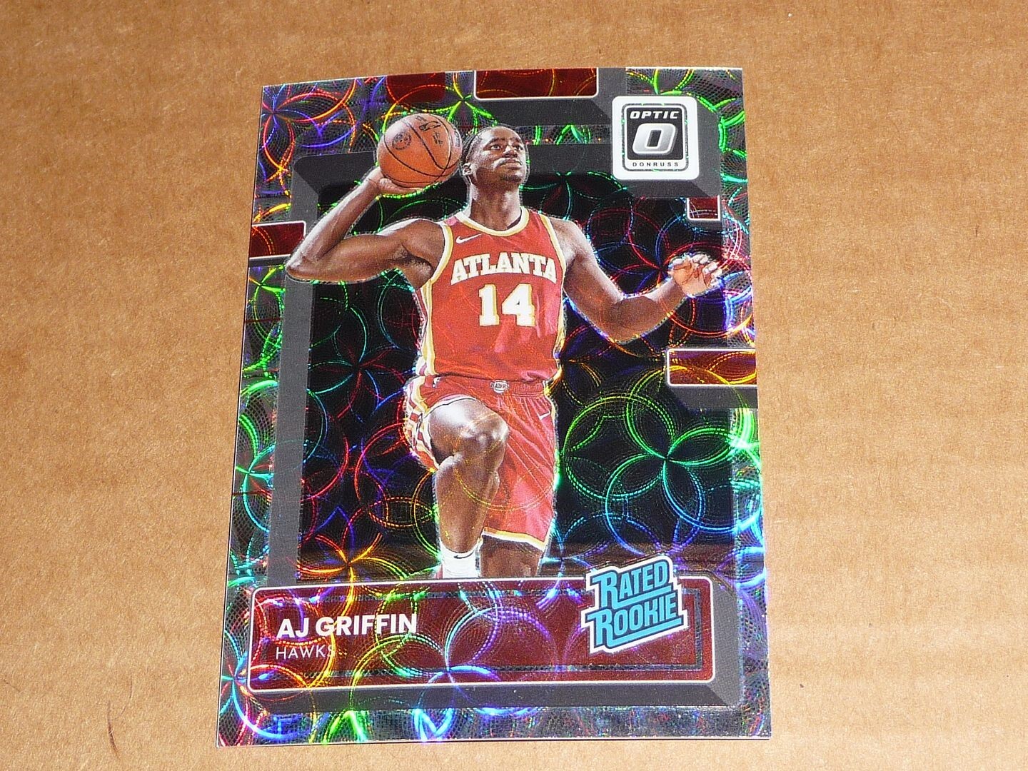 2022/23 Panini Donruss Optic PREMIUM BOX SET /249 AJ GRIFFIN HAWKS #204