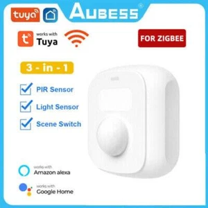 Tuya Wifi/Zigbee Mini Human Motion Movement Body PIR Sensor Smart Scene Switch - Picture 1 of 8