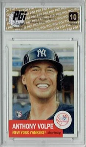 Anthony Volpe 2023 Topps Living Set #633 PRISTINE Rookie Card PGI 10 - Picture 1 of 1