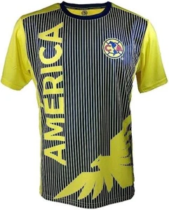 Club America Official Soccer Poly Soccer Jersey Shirt - Woven Patch - Picture 1 of 1