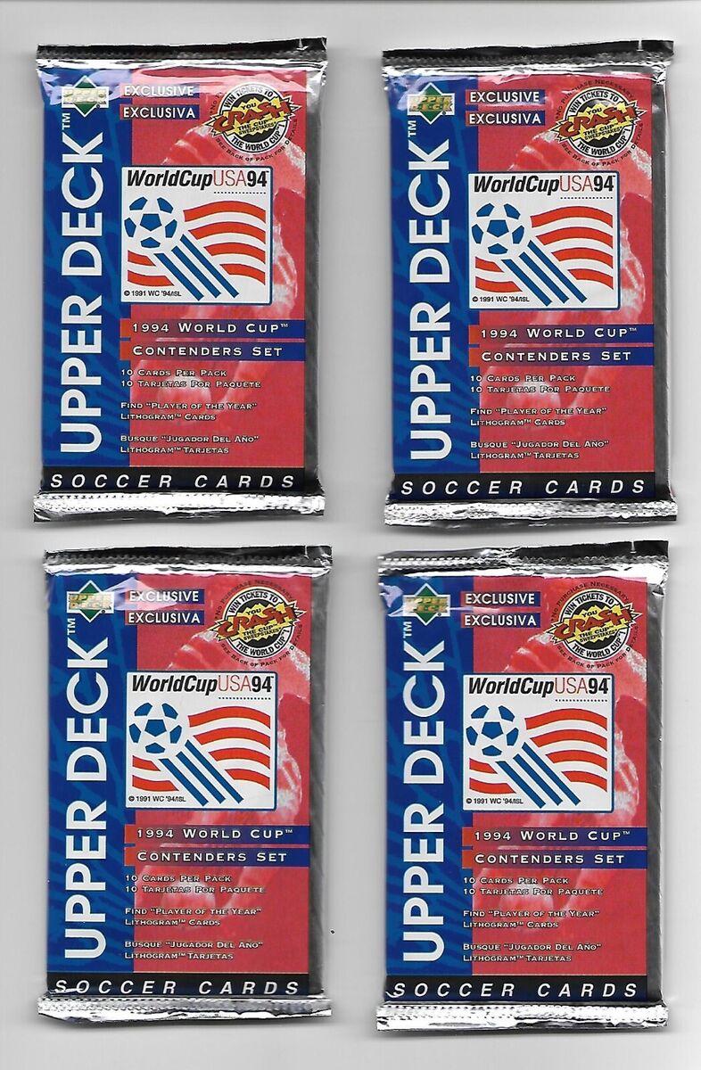 Upper Deck FIFA World Cup Soccer 1994 Season Sports Trading Upper Deck FIFA World Cup Soccer 1994 Season Sports Trading