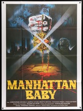 MANHATTAN BABY MANIFESTO 120x160 RARO FRANCESE HORROR FRENCH POSTER AFFICHE