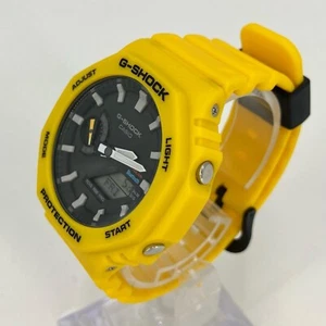 Unbenutzte Casio G-Shock GA-B2100C-9AJF Yellow Octagon Solar Herrenuhr in Box - Bild 1 von 9