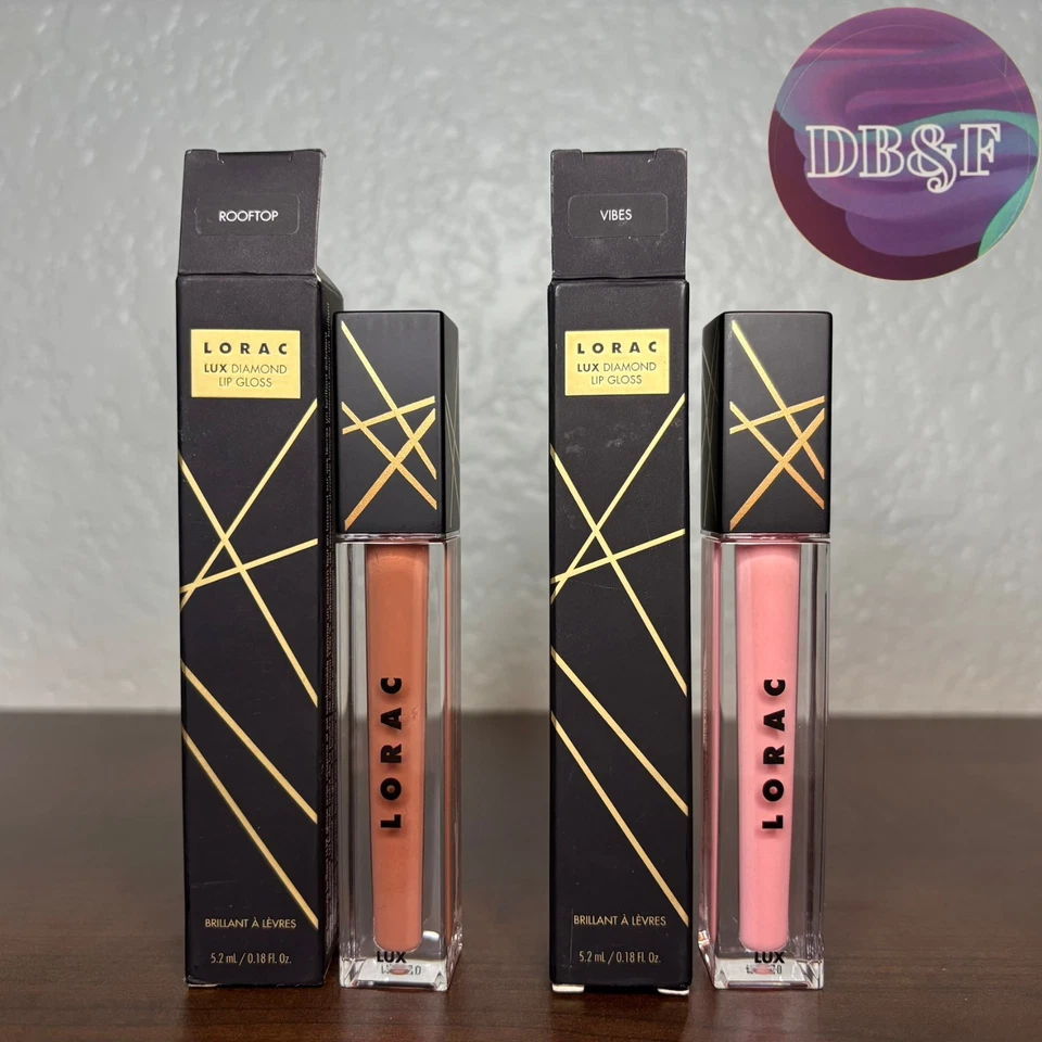 Brillo de labios LORAC LUX Diamond en vibraciones y techo - 0,18 fl oz (5,2 ml) Foto 1 de 1