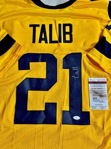 Aqib Talib Signed Jersey Los Angeles Rams 5×Pro Bowl DB JSA Certified - Picture 1 of 1