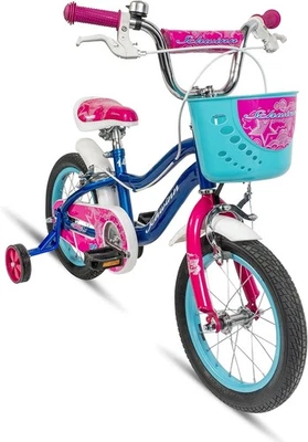KIDS TODDLER BIKE WITH STABILISERS ADJUSTABLE SEAT 12 14 16 18 20 INCH TYRES NEW - Image 1 of 4