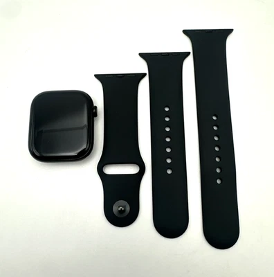 Apple Watch Series 10 46mm Jet Black Aluminium Schwarz Sportarmband GPS/CELL A3003 - Bild 1 von 4