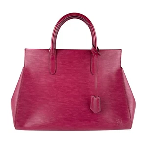 Borsa a mano originale Louis Vuitton Epi Marly MM tracolla fucsia M94612 - z7632 - Foto 1 di 15