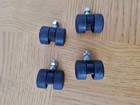 set of 4  castors for HSL / Celebrity / Sherborne riser recliner chairs 35mm