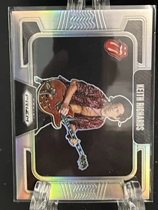 KEITH RICHARDS---2025 PANINI---SILVER PRIZM---ROLLING STONES----FREE SHIPPING - Picture 1 of 2