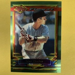 1994 Topps Finest Baseball Scott Fletcher card #181 Boston Red Sox - Picture 1 of 2