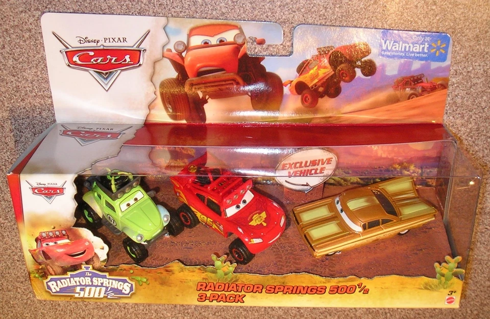 Disney Pixar Cars The Radiator Springs 500 1/2 Stanley Days Ramone Diecast 3pack