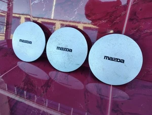 1990-1993 Mazda Miata MX5 Daisy Wheel Center Caps (3) Factory OEM # NA01-37-190 - Picture 1 of 23