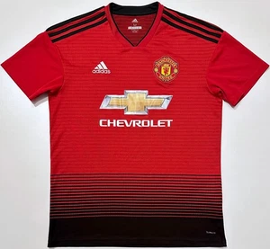 Manchester United 2018/2019 Home Adidas Mens Football Soccer Shirt Jersey Size M - Picture 1 of 19