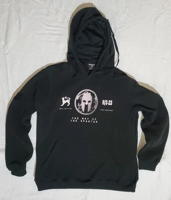 Sudadera con Capucha Spartan Race Negra Talla Mediana/M Trifecta Pass Gear Nueva SIN Etiquetas  Foto 1 de 4