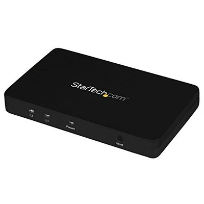 Startech 4k Hdmi 2-port Video Splitter - 1x2 Hdmi Splitter W/ Solid Aluminum - Image 1 of 4