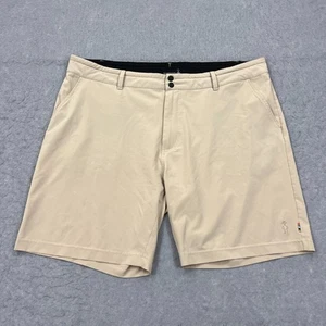 Smartwool Merino Sport 8" Short Men's XXL Beige Wool Blend Preppy Golf Hiking - Picture 1 of 15