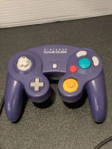 Nintendo Brand OEM Purple GameCube Controller - Picture 1 of 7