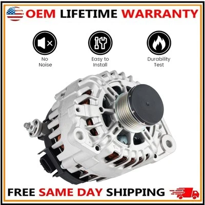 Alternator for Nissan Altima 07-13 Sentra 07-13 Rogue 11-13 2.5L 23100JA02B 110A - Imagem 1 de 4