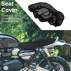 For Scrambler 1200 Seat cover Scrambler 1200 XC Nylon Mesh Cool Seat Cushion - Picture 1 of 13