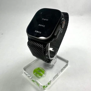 Unlocked Apple Watch Ultra 2 49MM Titanium Stainless Milanese - Photo 1 sur 5
