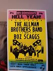 The Allman Brothers Band Boz Scaggs 14 x 22 Cardstock Art Wall Print Poster 1973