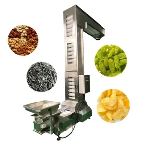 Z Type Bucket Elevator for Flling Machine Grain Nuts Food Grade Lifting Conveyor - Picture 1 of 10