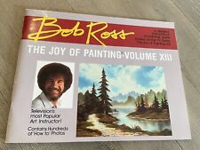 Bob Ross The Joy Of Painting Volume Vol 13 XIII Instructional How To Art Book
