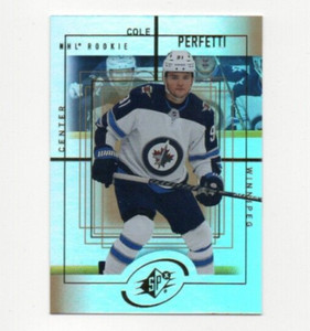 2021-22 Upper Deck '99-00 SPx Retro Cole Perfetti