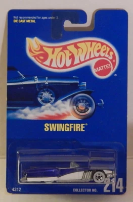 Tarjeta azul Swingfire también conocida como Street Beast Studebaker-Plymouth Hot Wheels 1994-214 Foto 1 de 4