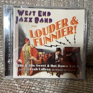 West End Jazz Band Plays Louder & Funnier (CD, Brand New Sealed) - Imagen 1 de 2