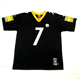 NFL Reebok Ben Roethlisberger Pittsburgh Steelers #7 Jersey Youth XL (18-20) - Picture 1 of 11