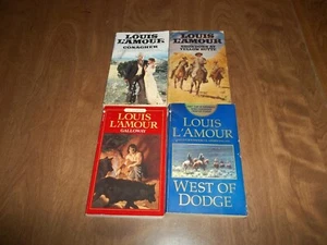 Western Paperback 4 novels Louis L'amour - Imagen 1 de 1