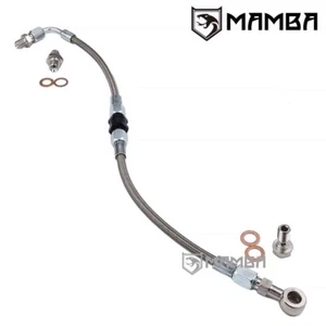 MAMBA Turbo Oil Feed Line Kit with Filter fits Nissan TD42 GU with TD05H turbo - Picture 1 of 4