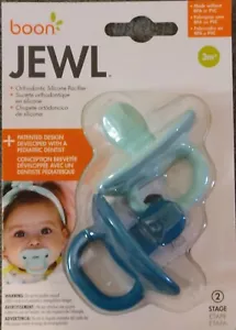 Jewl, Chupete de Silicona Ortodoncia, 3 Meses+, 2 Chupetes POR Paquete SIN BPA - Imagen 1 de 3