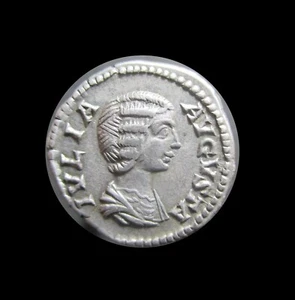 DENARIO IMPERIAL ROMANO JULIA DOMNA PLATA 193-217 AD RIC 574 #5471# - Imagen 1 de 2