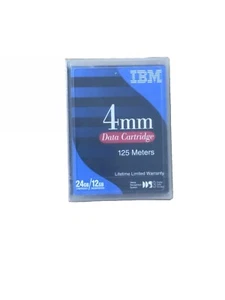 2 New IBM 4mm Data Cartridges 125 Meters DDS Format and Media - Picture 1 of 4