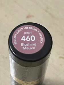 Revlon Super Lustrous Lipstick Creme, Blushing Mauve 460, 0.15 fl oz - Picture 1 of 3