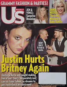 BRITNEY SPEARS February 26, 2007 US Magazine ANNA NICOLE SMITH /JENNIFER ANISTON - Picture 1 of 1