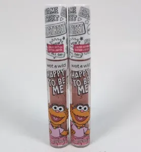 Wet n Wild 2 Pack Sesame Street Happy To Be Me Fun-Sized Lip Gloss Limited Ed - Picture 1 of 3