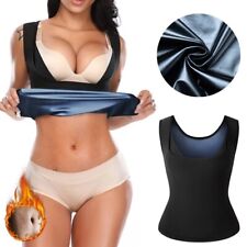 Men Women Sweat Shaper Sauna Vest Weight Loss Compression Shirt Body Shapewear