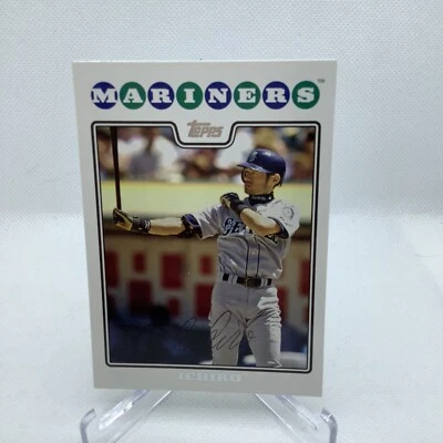 2008 Topps Ichiro Suzuki    #320 Seattle Mariners - Image 1 of 2