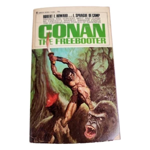 Conan the Freebooter Lancer Paperback Book 1st Ed Printing 1968 Dale Crain   . - Picture 1 of 8