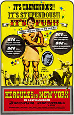 Hercules In New York - 1969 - Movie Poster