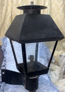 Vintage ARKLA Gaslite Lantern LAMP Post Pole Lamp Natural Gas Lantern rare - Picture 1 of 24