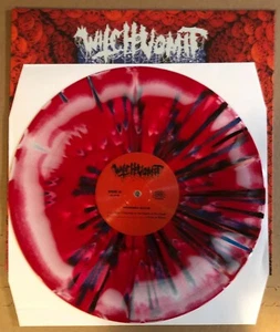 EP:  WITCH VOMIT - Poisoned Blood NEW UNPLAYED RED / WHITE SPLATTER VINYL - Picture 1 of 3