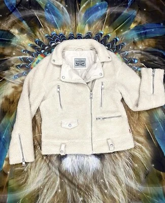 Jaqueta Cream Levi's Sherpa  - Imagem 1 de 2