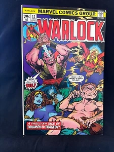 Warlock 12 Vintage Comic Book - Picture 1 of 2
