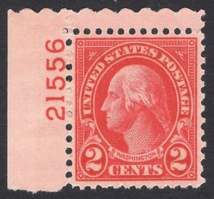 #634 SUPERB MNH OG-2¢ WASHINGTON-GEM QUALITY STAMP-PB SINGLE (REM #634-pb) - Picture 1 of 2