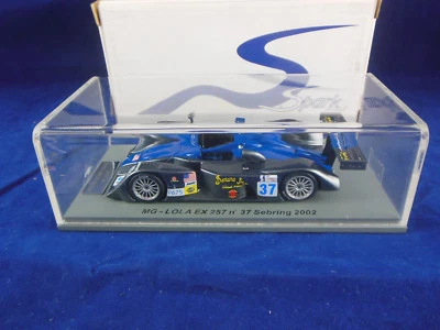Spark Minimax SCMG03 MG Lola EX 257 #37 Sebring 2002 Banana Joes J Field Dayton - Image 1 of 4